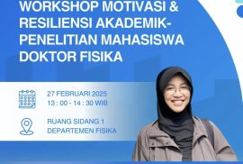 Poster Wokrshop Mahasiswa Doktor Fisika