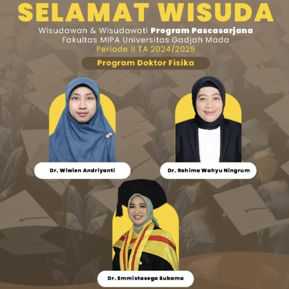 Wisudawan Doktoral Fisika